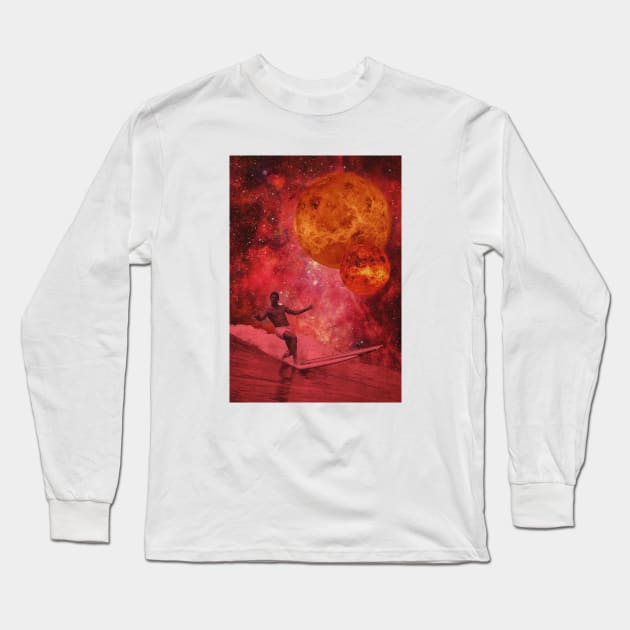 Surfs Up Long Sleeve T-Shirt by Woah_Jonny